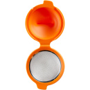 Forma do jajek w koszulce Lekue pomarańczowa 3402900N07U008