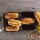 Forma do pieczenia bułek do hot dogów Lurch FlexiForm LU-00085082