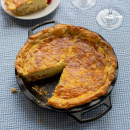 Forma do pieczenia tart, szarlotek żeliwna 23 cm Lodge BW9PIE