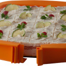 Forma do pieczenia ze szklaną podstawą Pavoni SEASYCAKEARF