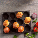 Forma na bułki do małych burgerów Lurch FlexiForm LU-00085087