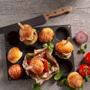 Forma na bułki do małych burgerów Lurch FlexiForm LU-00085087
