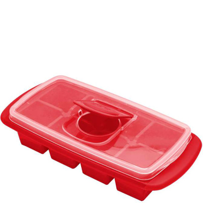 Forma na duże kostki lodu MSC czerwona MS-29105-CZE