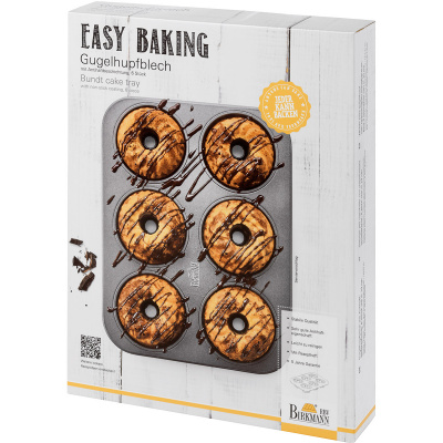 Forma na sześć mini babeczek z kominem Easy Baking Birkmann 881 518