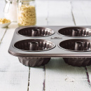 Forma na sześć mini babeczek z kominem Easy Baking Birkmann 881 518