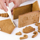 Forma silikonowa 3D domek z piernika Silikomart HSH01