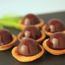 Forma silikonowa do ciastek półkul Moul Flex de Buyer D-1961-01