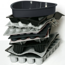 Forma silikonowa do ciastek sztabek Moul Flex de Buyer D-1976-02