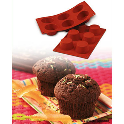 Forma silikonowa muffiny średnie Silikomart SF023