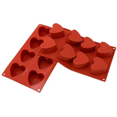 Forma silikonowa serca Silikomart SF040