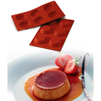 Forma silikonowa tartletki 6 szt. Silikomart SI SF016