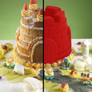 Forma silikonowa Zamek Silikomart SFT321