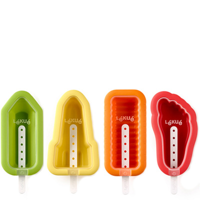 Formy do lodów na patyku Iconic Lekue 4 sztuki 3400231S01U150