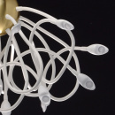 Futurystyczna lampa sufitowa LED silikonowe ramiona RegenBogen Megapolis 646011215