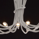 Futurystyczna lampa sufitowa LED silikonowe ramiona RegenBogen Megapolis 646011215