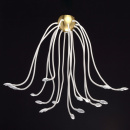 Futurystyczna lampa sufitowa LED silikonowe ramiona RegenBogen Megapolis 646011215