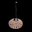 Futurystyczna lampa wisząca 3D biała MW-LIGHT Megapolis 298012803