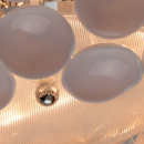 Futurystyczna lampa wisząca 3D biała MW-LIGHT Megapolis 298012803