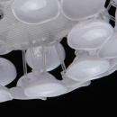 Futurystyczna lampa wisząca 3D biała MW-LIGHT Megapolis 298012803