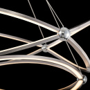 Futurystyczna lampa wisząca LED 80 cm Weave Maytoni MOD062PL-L103CH3K