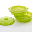 Garnek do gotowania na parze Lekue zielony 3400702V09U004