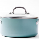 Garnek do makaronu, stalowy durszlak, łyżki do spaghetti Mayflower GreenPan CC001593-001