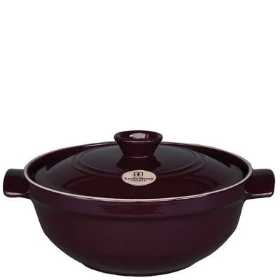 Garnek do risotto Emile Henry bakłażanowy EH374574