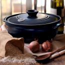 Garnek do risotto Emile Henry bakłażanowy EH374574