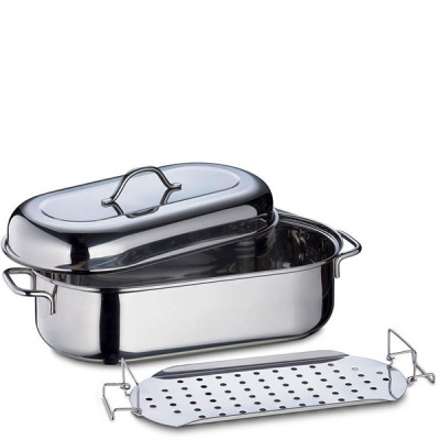 Garnek do ryby z pokrywką Kuchenprofi 6,0l KU-2387002840