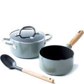 Garnek i rondel z powłoką ceramiczną Mayflower GreenPan 4 elementy CC001571-001