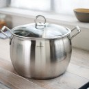 Garnek wysoki 24cm Brabantia Vision szklana pokrywa 30000179