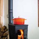 Garnek żeliwny emaliowany 24cm Lava Cooking szary LVYTC24K1GRY