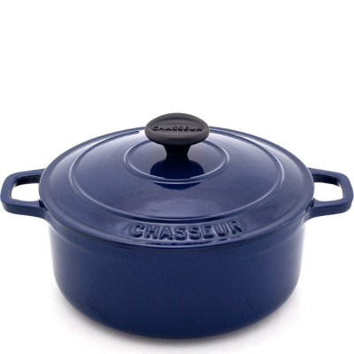 Garnek żeliwny emaliowany Chasseur Classic 2,3L 20cm kobaltowy 3720-09