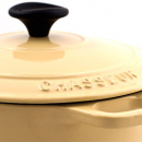 Garnek żeliwny emaliowany Chasseur Classic 2,3L 20cm waniliowy 3720-00