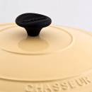 Garnek żeliwny emaliowany Chasseur Classic 2,3L 20cm waniliowy 3720-00