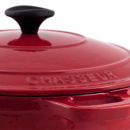 Garnek żeliwny emaliowany Chasseur Classic 3,8L 24cm wiśniowy 3724-03