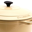 Garnek żeliwny emaliowany Chasseur Classic 6,3L 28cm waniliowy 3728-00