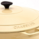 Garnek żeliwny emaliowany Chasseur Classic 8L 32cm waniliowy 3732-00