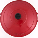 Garnek żeliwny emaliowany Chasseur Classic 8L 32cm wiśniowy 3732-03