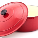 Garnek żeliwny emaliowany Chasseur Classic 8L 32cm wiśniowy 3732-03