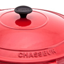 Garnek żeliwny emaliowany Chasseur Classic 8L 32cm wiśniowy 3732-03