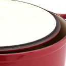 Garnek żeliwny emaliowany Chasseur Classic 8L 32cm wiśniowy 3732-03