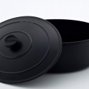 Garnek żeliwny emaliowany owalny Chasseur Classic 5,6L czarny 3731-01