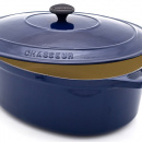 Garnek żeliwny emaliowany owalny Chasseur Classic 7,4L kobaltowy 3735-09