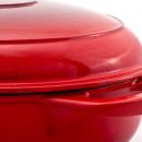 Garnek żeliwny emaliowany owalny płytki Chasseur 3,1L jarzębina 3931-08