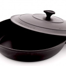 Garnek żeliwny emaliowany płytki Chasseur 2,5L 30cm czarny 3730-01