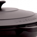 Garnek żeliwny emaliowany płytki Chasseur 2,5L 30cm czarny 3730-01