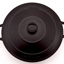 Garnek żeliwny emaliowany płytki Chasseur 2,5L 30cm czarny 3730-01