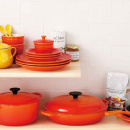 Garnek żeliwny okrągły Le Creuset 2,4l płomienny 25001200902461