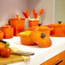 Garnek żeliwny okrągły Le Creuset 2,4l płomienny 25001200902461